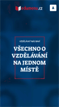 Mobile Screenshot of edumenu.cz